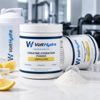 VoltHydra Creatine Hydration Powder — Lemon