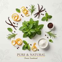 Natural Flavors + Stevia Leaf Extract